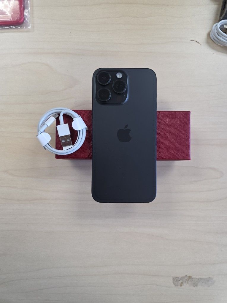 IPHONE 15 PRO MAX 256GB. TMOBILE METRO PCS