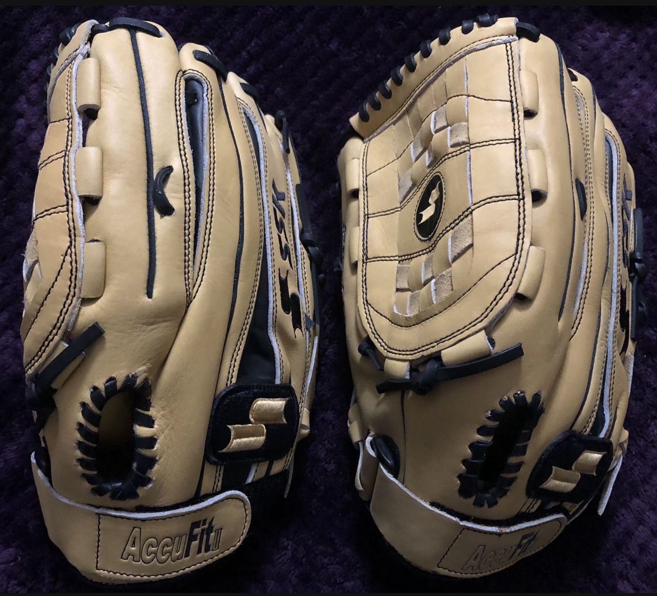 Left-Handed Throw SSK Sasaki Medal Pro Softball Gloves