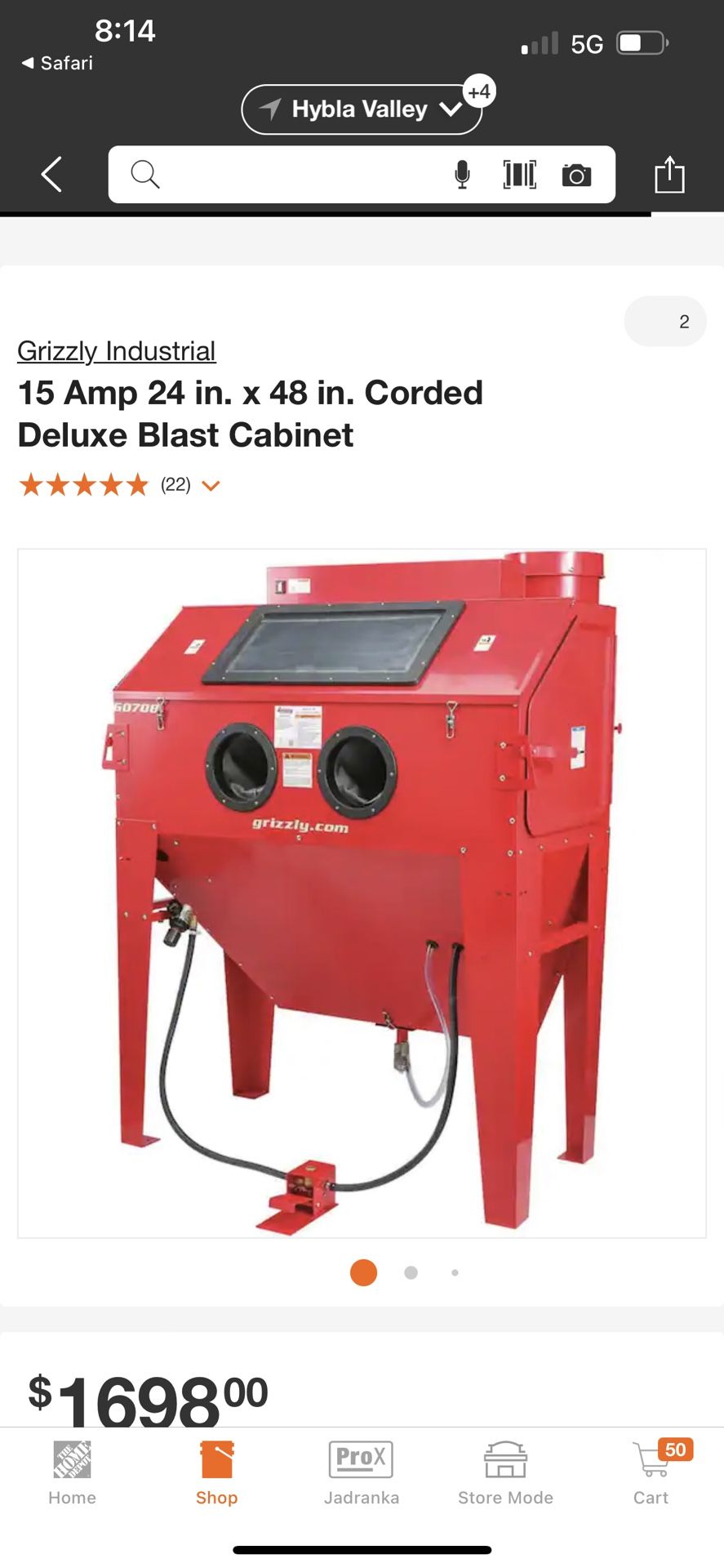 Sand Blaster With Air Hose