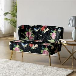 Velvet Love Seat - Wayfair (BRAND NEW!) - Delivery available