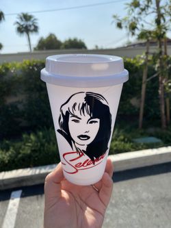 Selena coffee cup 16oz
