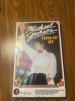 Colorforms 1984 Michael Jackson Dress Up Set Sealed