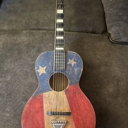 Vintage Acoustic Guitar