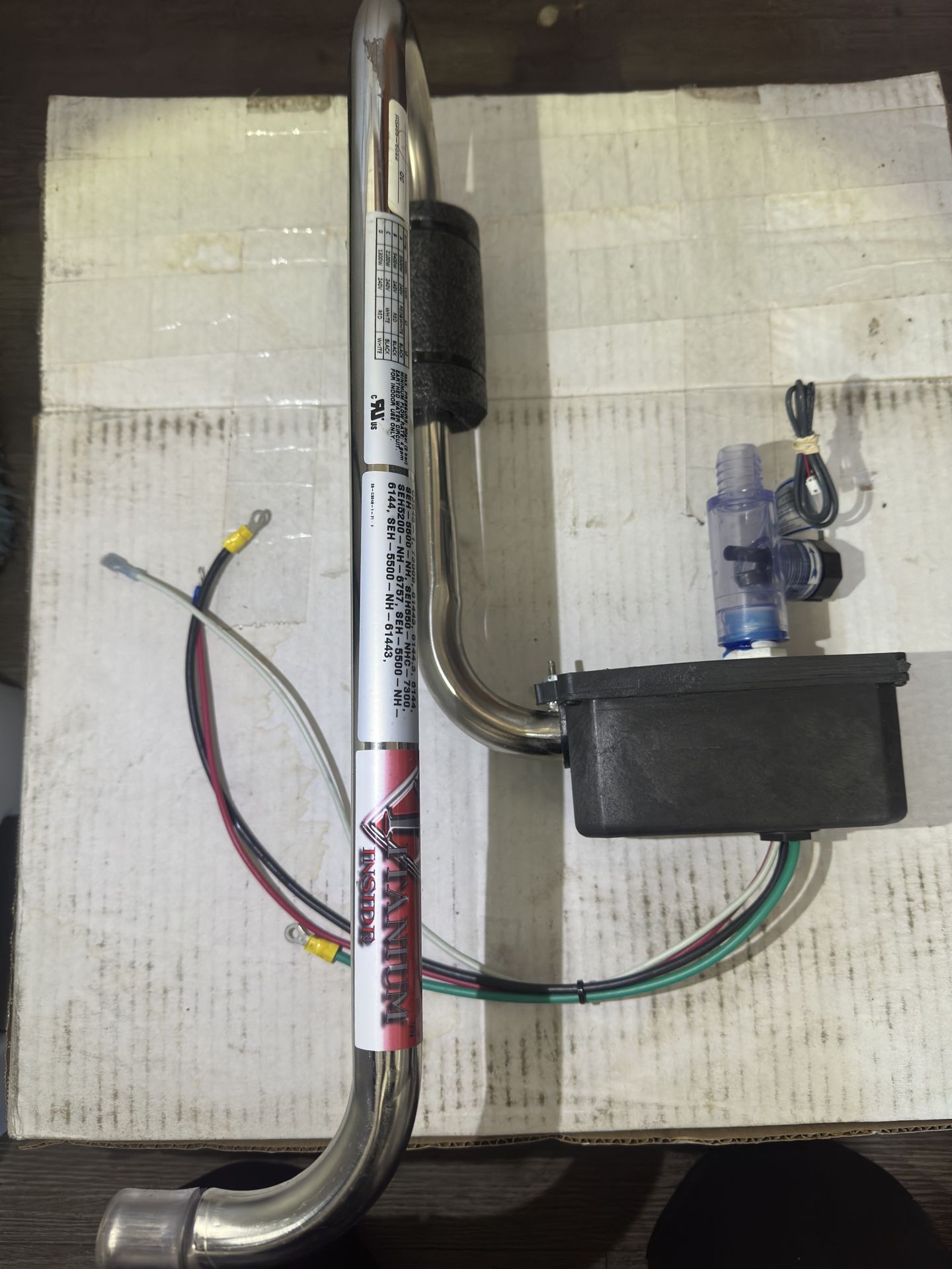 Multi- Wattage Heater Jacuzzi