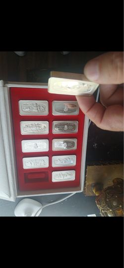 Silver bars 20  oz