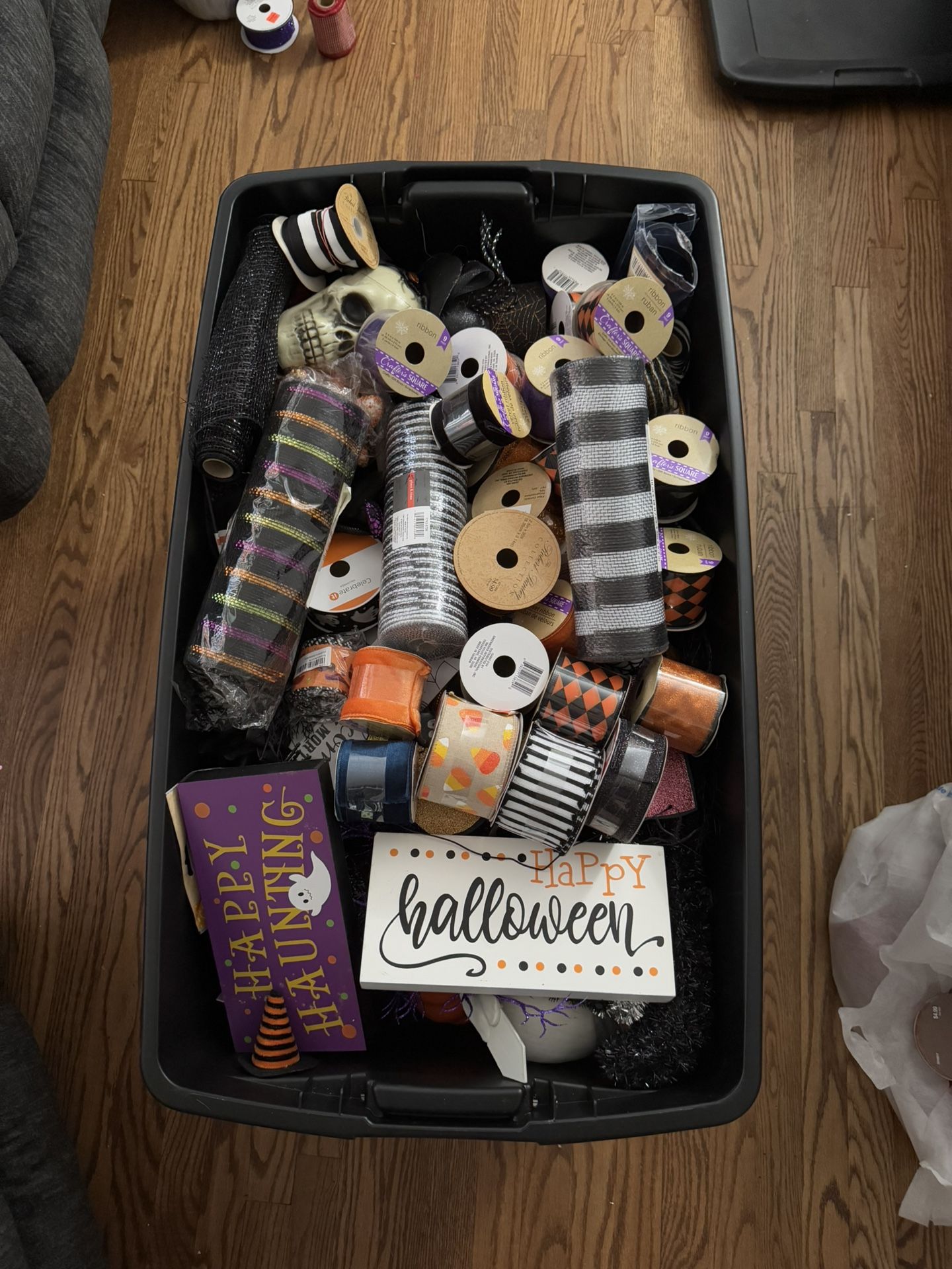 Halloween Wreath Making Supplies