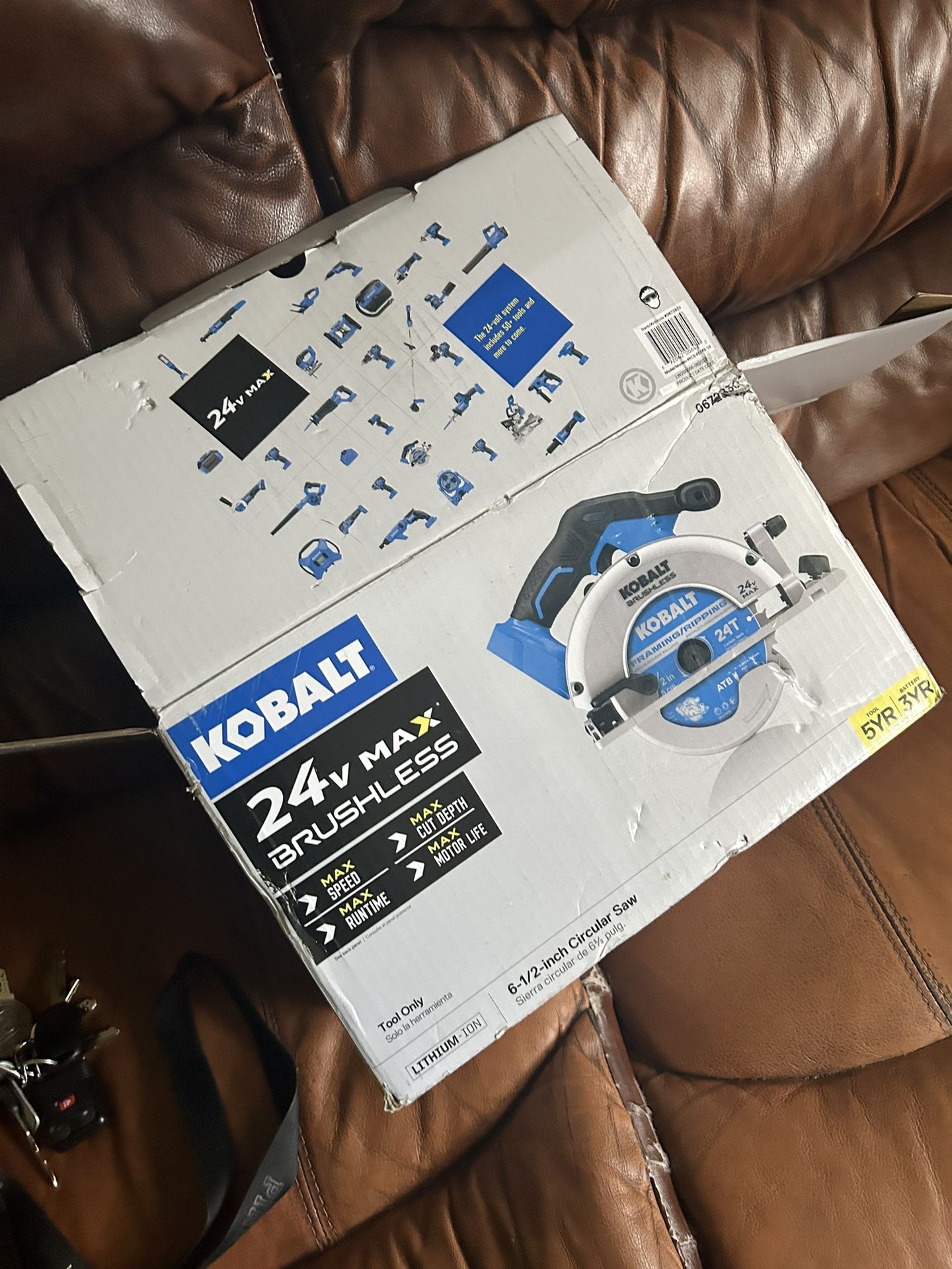 Kobalt brushless Saw