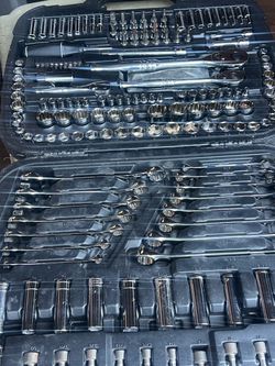 Mechanics Socket and Wrench Tool Set