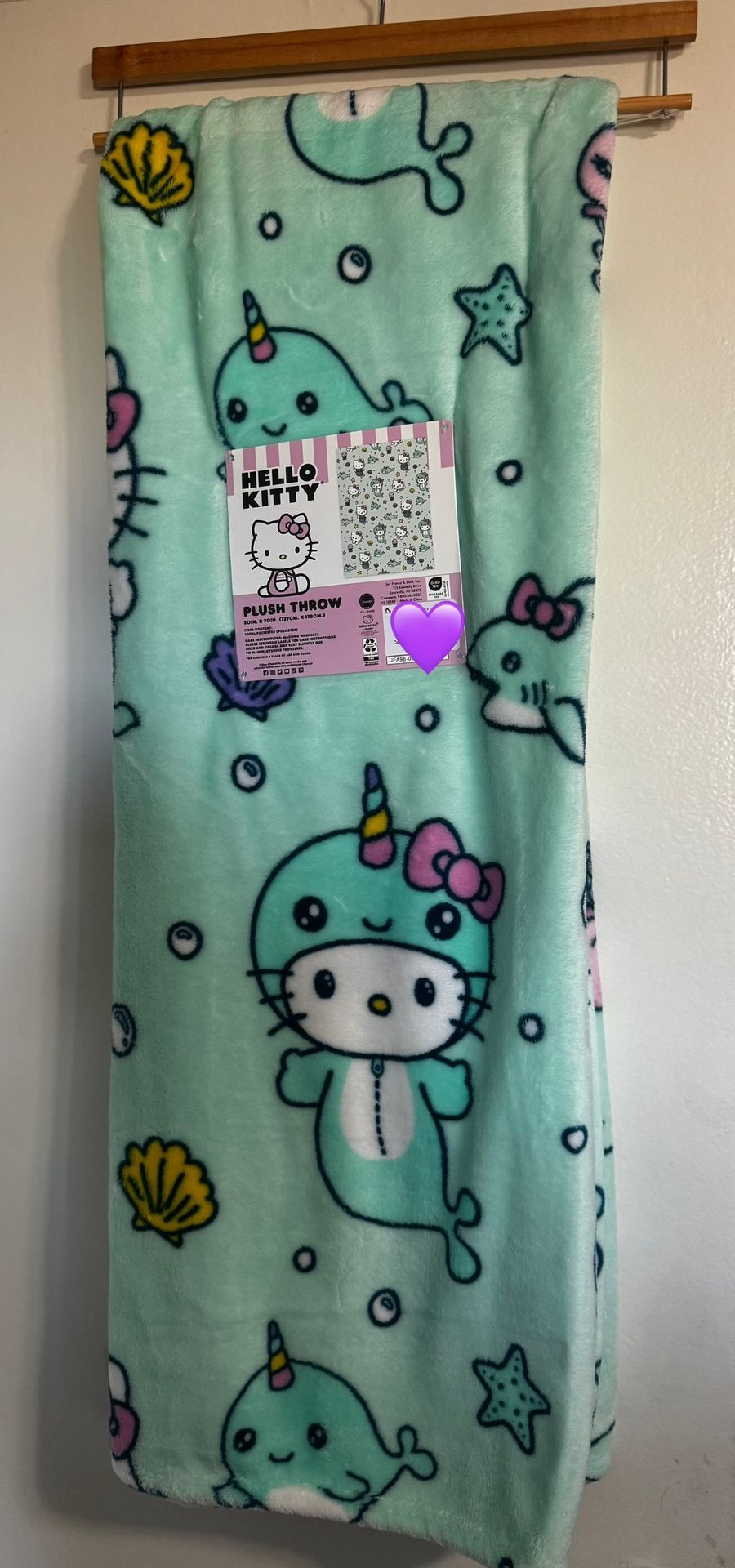Hello Kitty Mermaid Blanket 