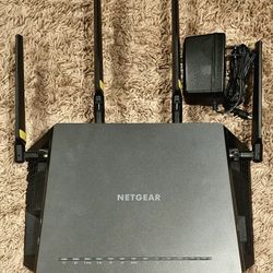 Netgear Nighthawk X4 R7800 Wifi Router & Netgear WAC104 Wireless Access Point & Netgear GS608  8-port  1GB Network Switch