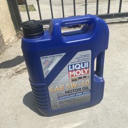 5w-40 liqui moly oil