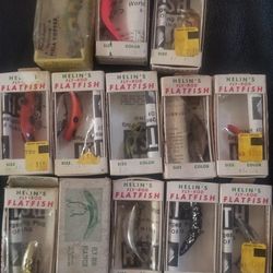 Vintage fishing Lures