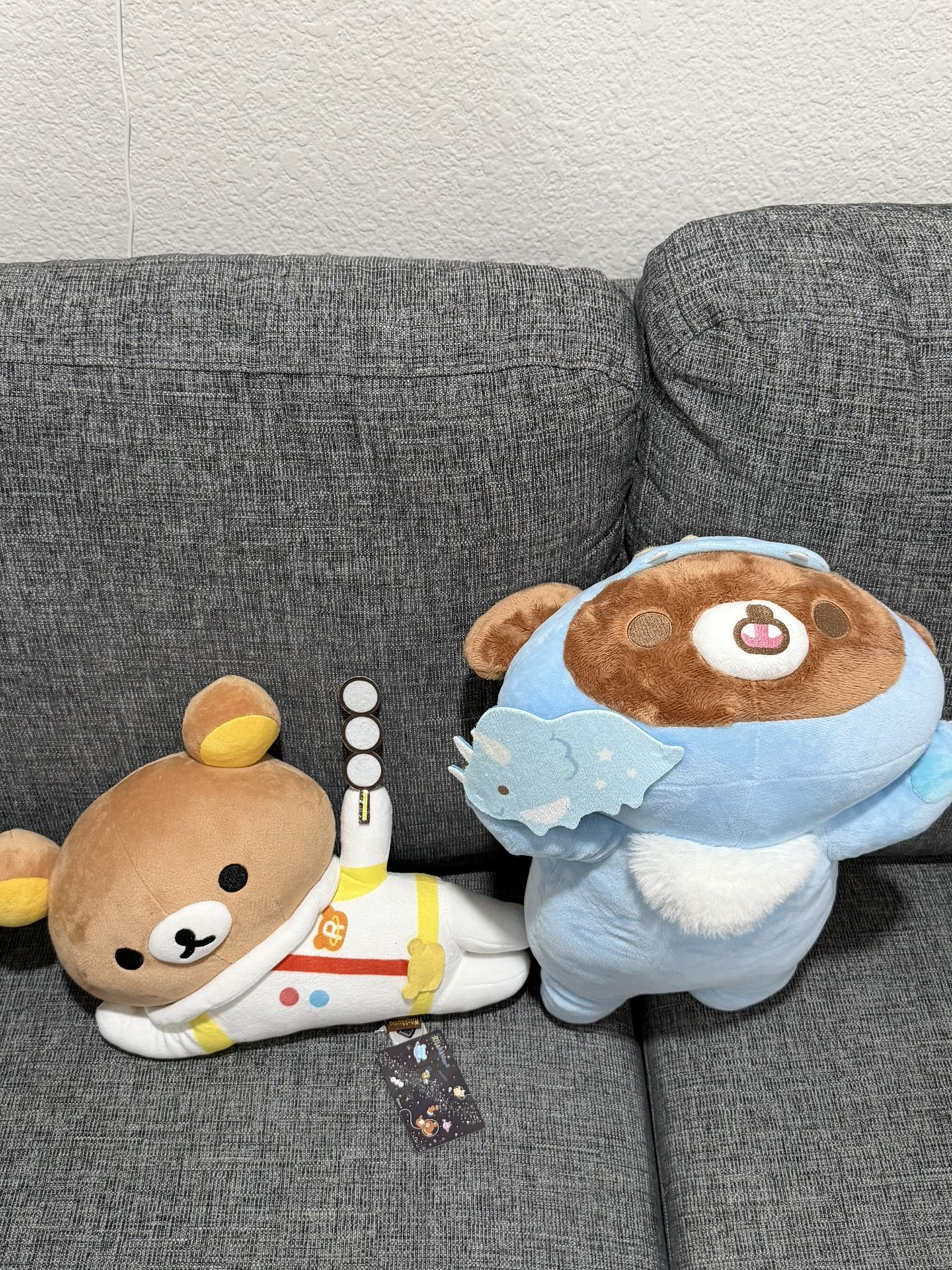 2 Exclusive Rilakkuma Plushies