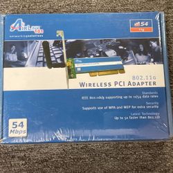 Airlink101 802.11G PCI WiFi Card - New -54Mbps