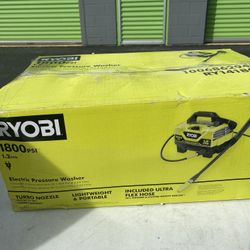 Ryobi 1800 Psi Pressure Washer New Open Box Complete 