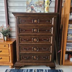 Huge TALL DRESSER ( SOLID WOOD)