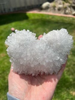 Chrysanthemum quartz cluster