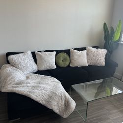 Black Couch For Sale