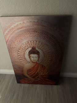 Buddha Mandala Canvas Wall Art