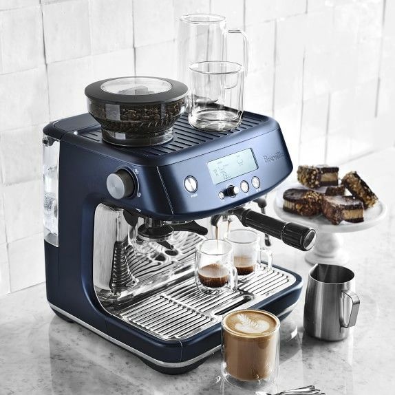 Breville Barista Pro - Espresso - Latte - Capachino - Machine - Rare Damson Blue Color - NEW