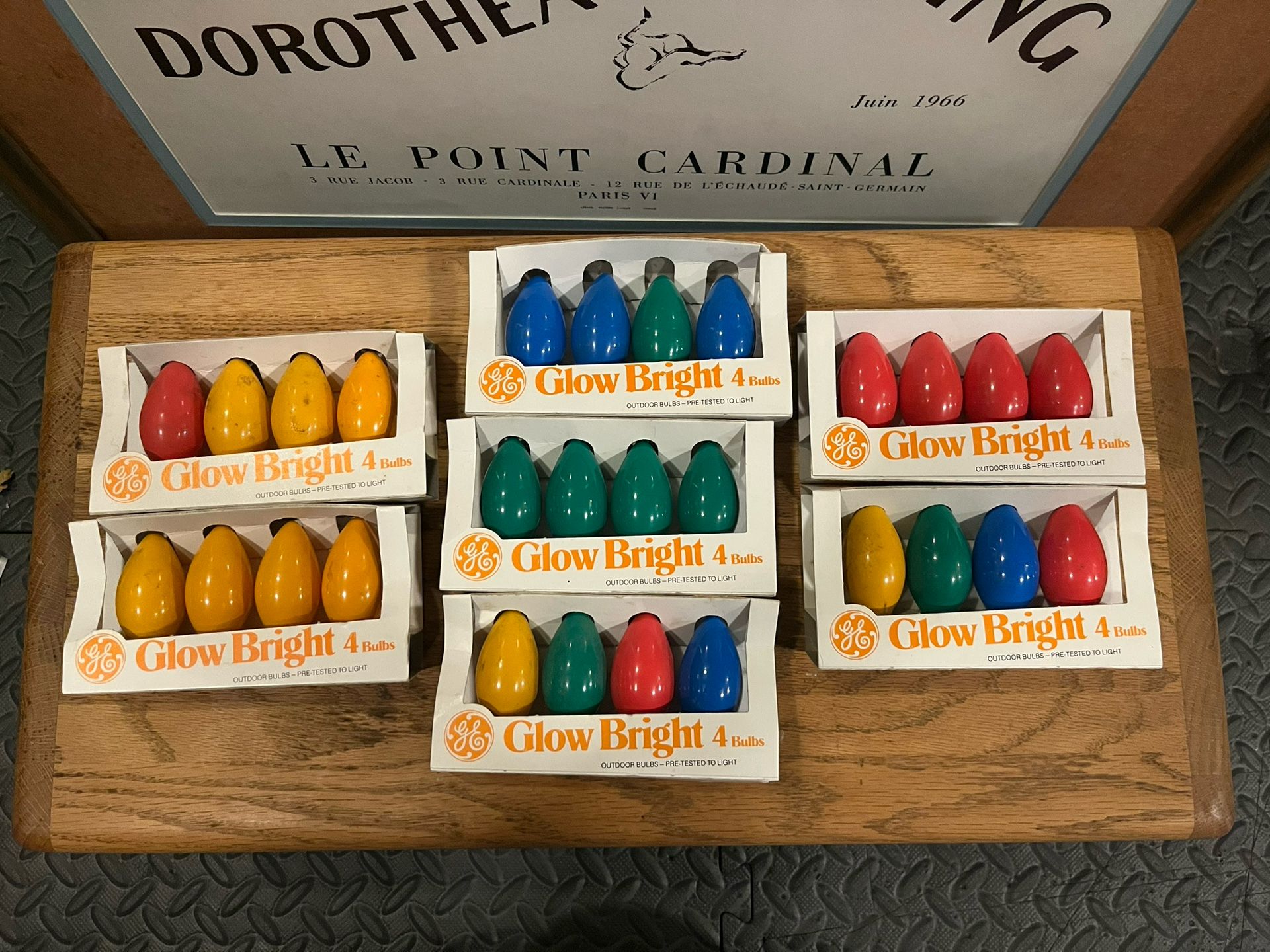 Vintage GE Glow Bright Bulbs