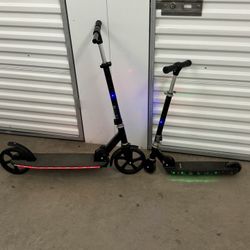 Adult  And Kid  Led Scooter 