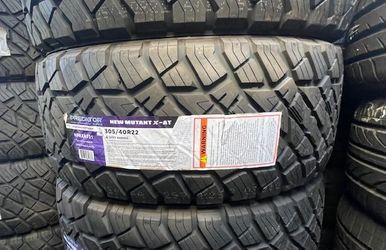 22” Predator New Mutant X-AT Tires
305/40R22- Brand New