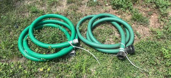 2” Water Pump Suction & Discharge Hoses w/ Strainer & Camlock Fittings