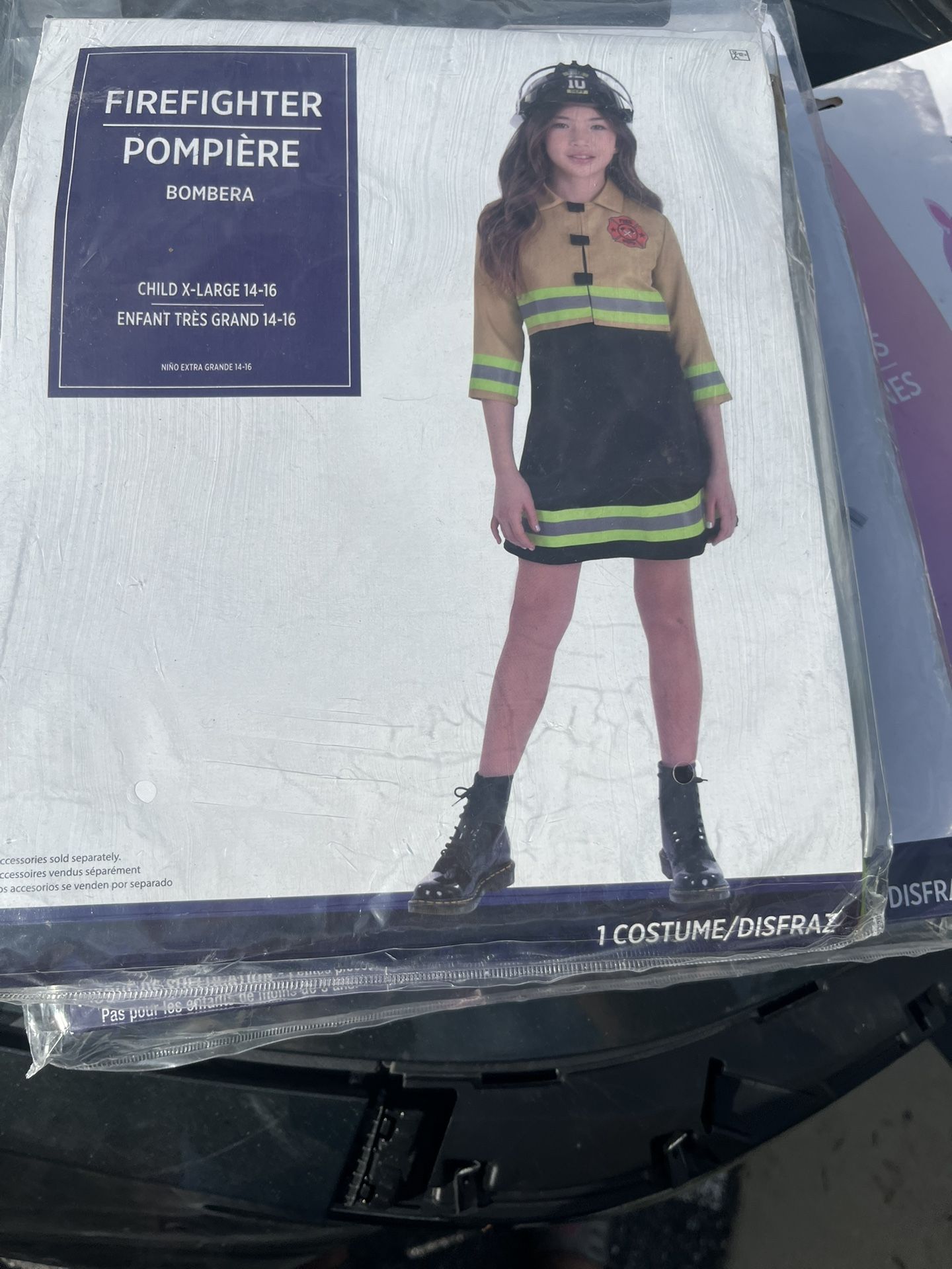 Girls Firefighter Costume 14-16