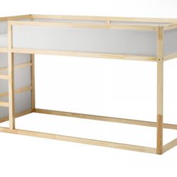 KURA Reversible bed with Mattress included.