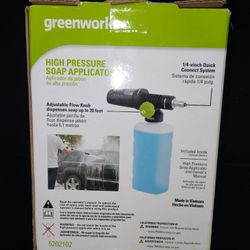 Greenworks High Pressure Soap Applicator (3 000 Psi )De Precio 