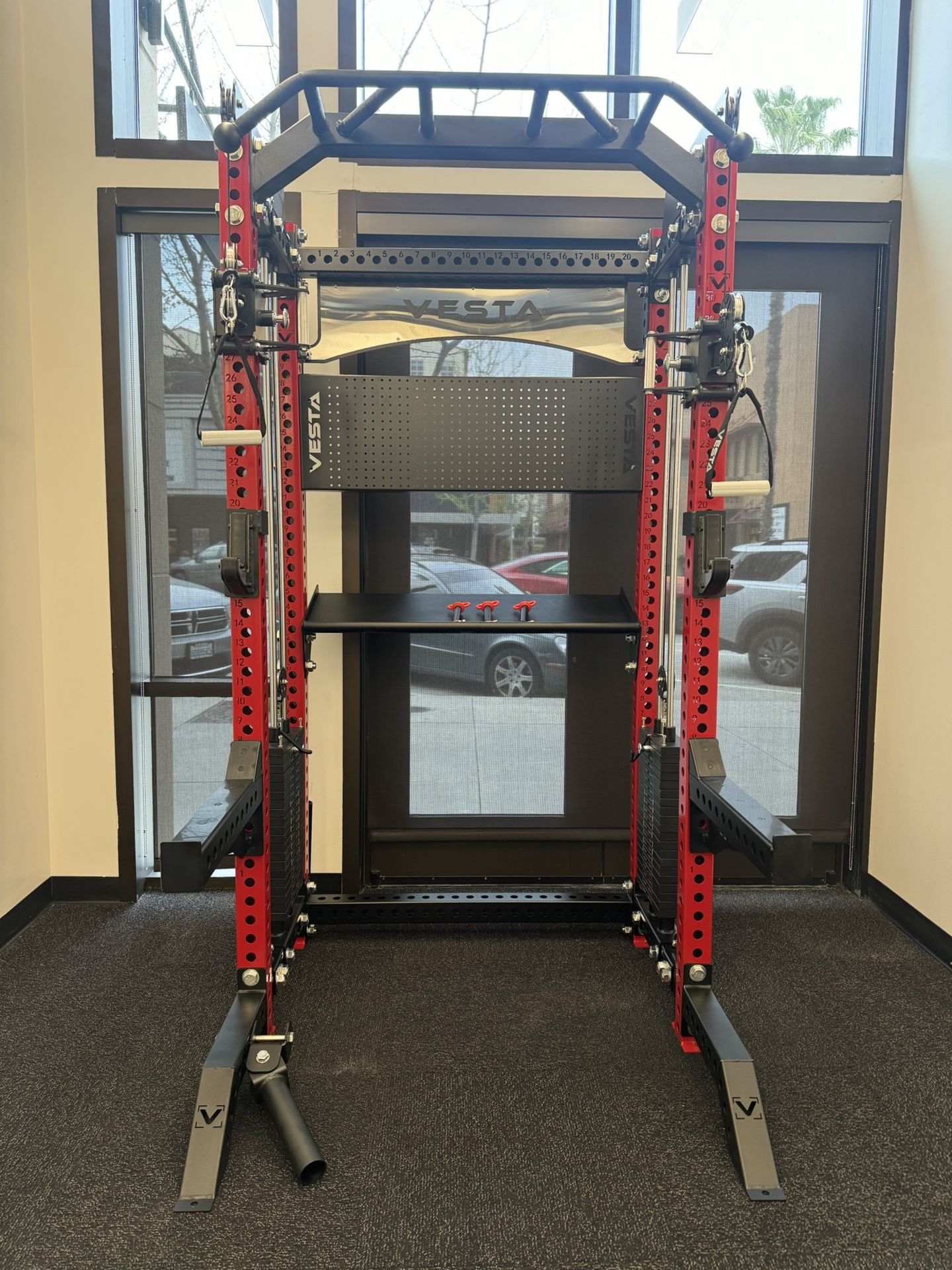 Vesta Fitness New Pro Series Half Rack |Functional Trainer|Gym Equipment|Free Delivery 