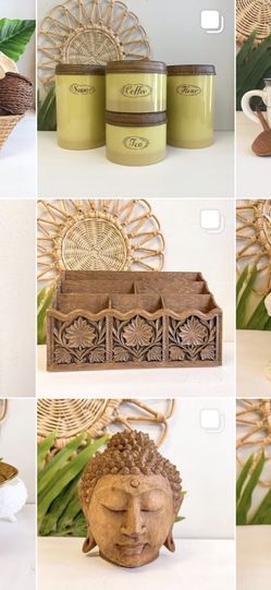 Vintage Boho & MCM Decor