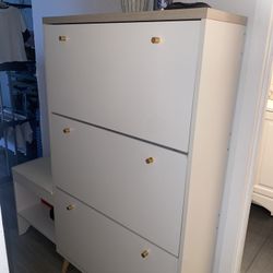 Shoe Cabinet Organizer With Bench 