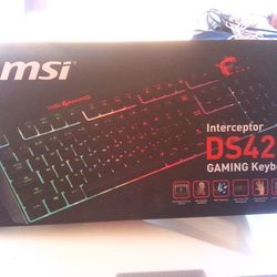 MSI Interceptor Gaming Keyboard /MSI MOUSE