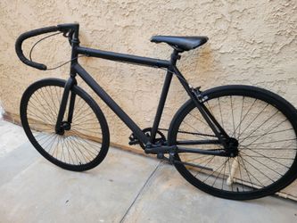 Black fixie gear 55cm