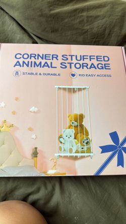 Corner Stuffed Animal Storage