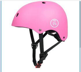 Pink Bike Skateboard Helmet Adult Multi-Sport
