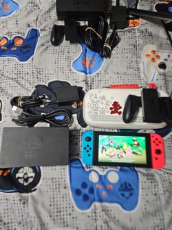 Nintendo switch with mario party
