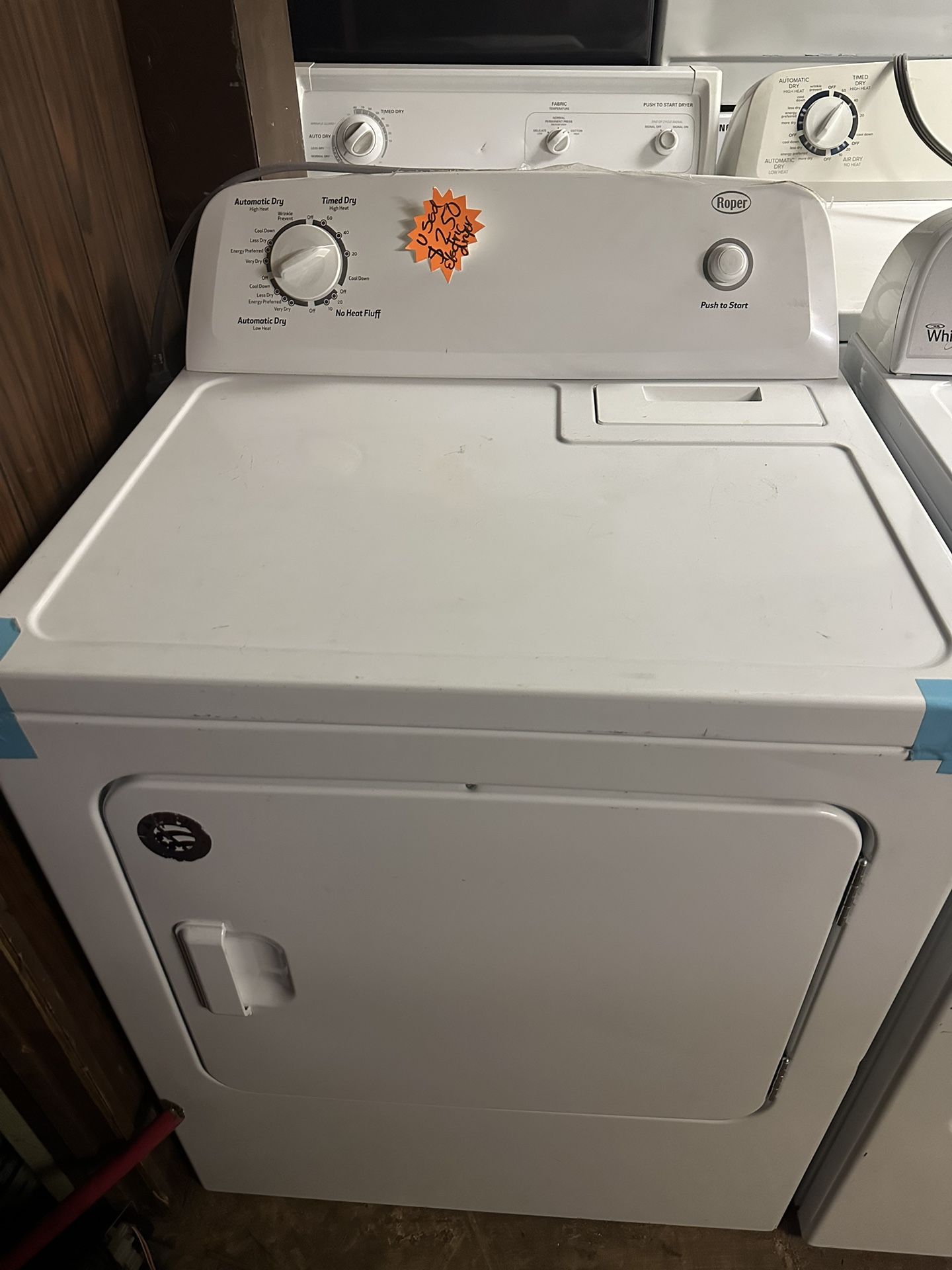 Roper Gas Dryer “Used”