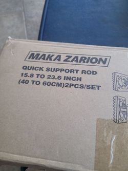 Cabinet support rod