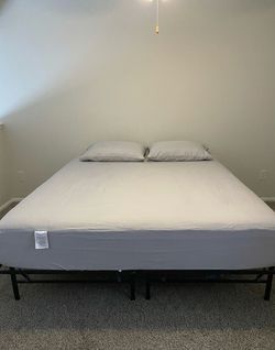 King Size Mattress & Bed Frame | $75 Deal!!