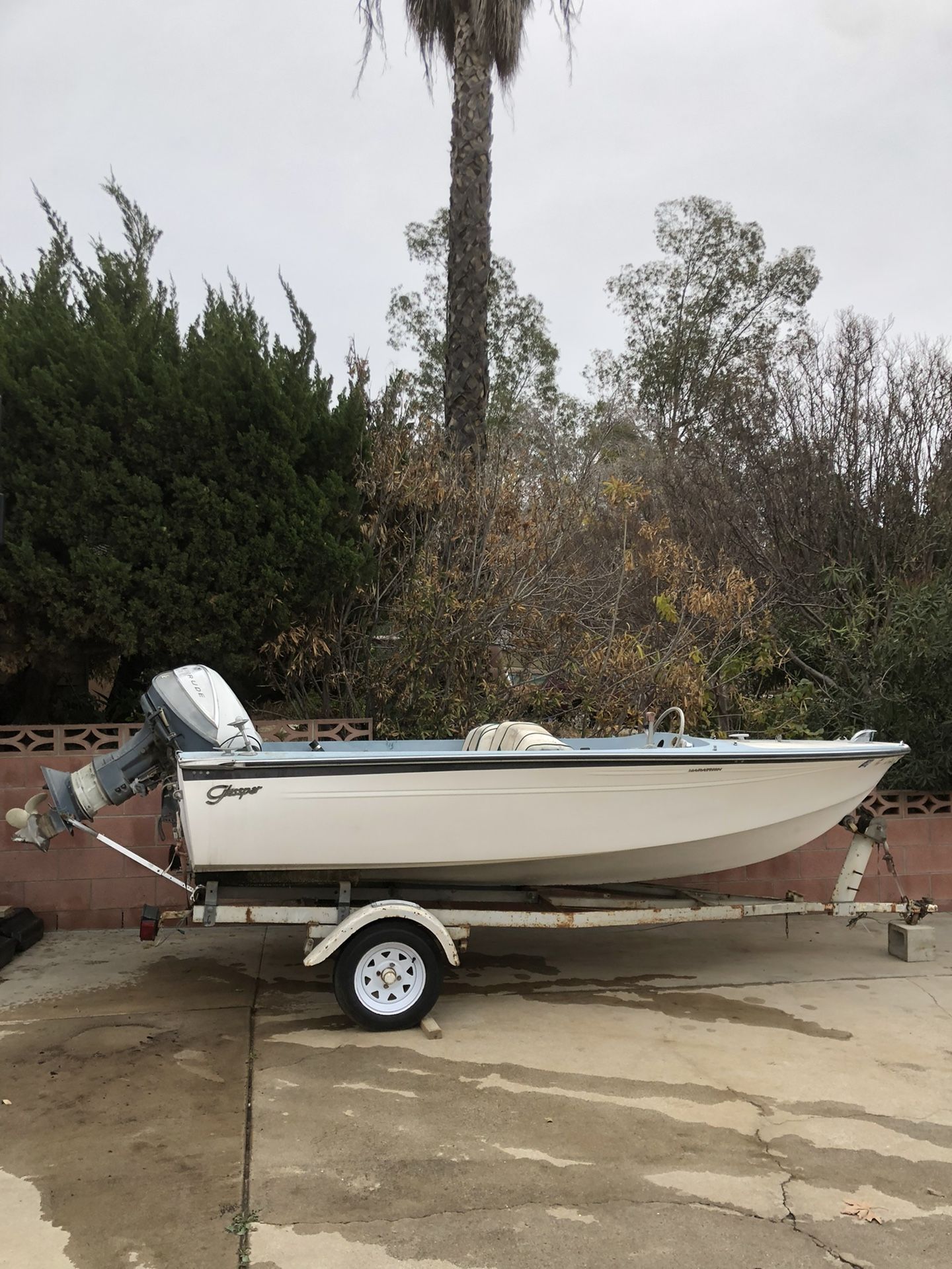 Glasspar 14 Ft Boat