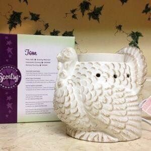 NIB “Tom” Turkey Thanksgiving/Fall Full-Size Scentsy Warmer