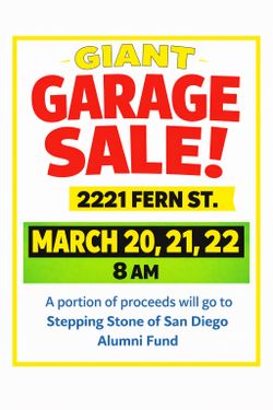 Yard. Sale Saturday And Sunday 8 Am