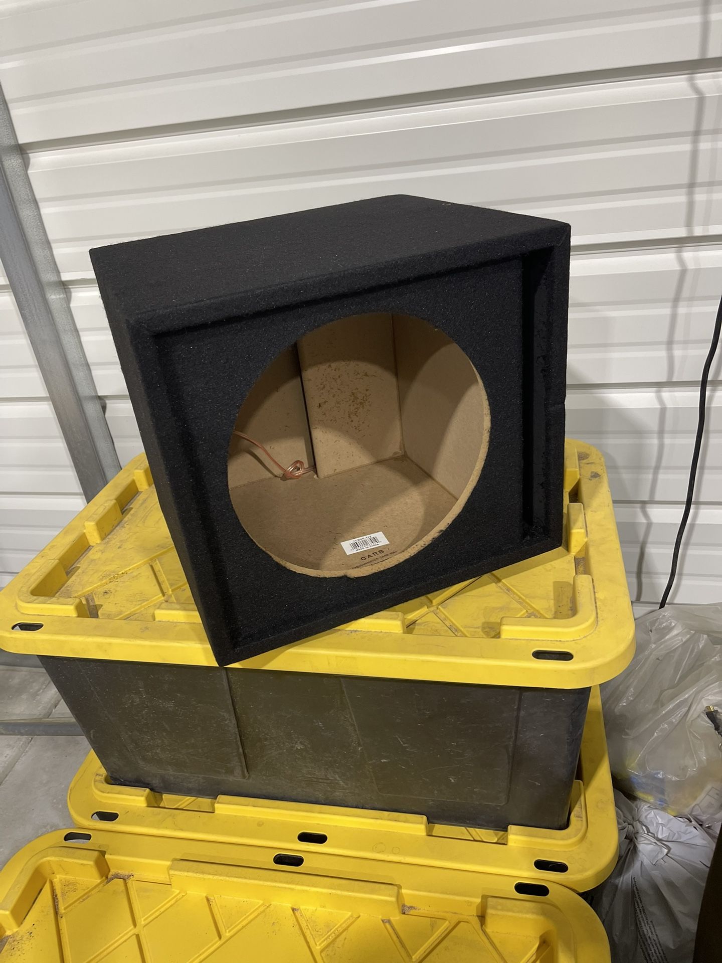 New Subwoofer Boxes $30,$40,$75