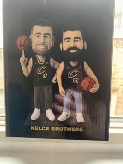 Rare, Kelce Brothers Bobble heads 