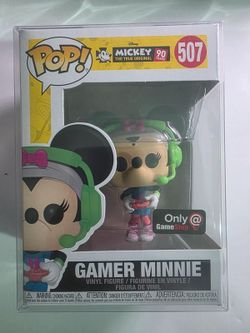 Funko Pop! Disney #507 Gamer Minnie – GameStop Exclusive
