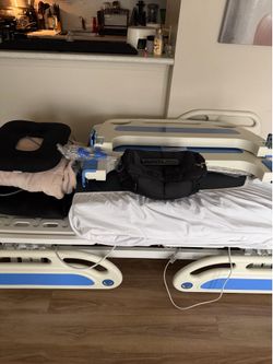 Brand new electric hospital bed