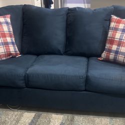 Navy Blue Living room Set